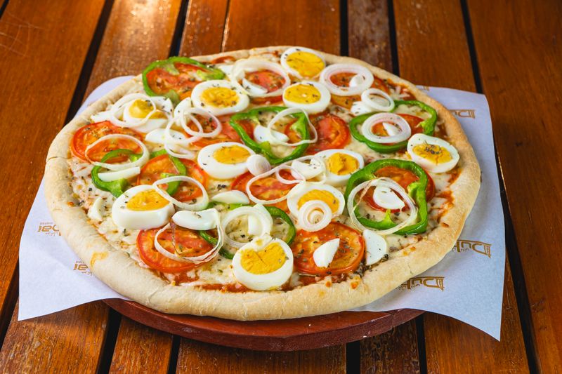 Veggie Supreme marco pizza with fresh vegetables