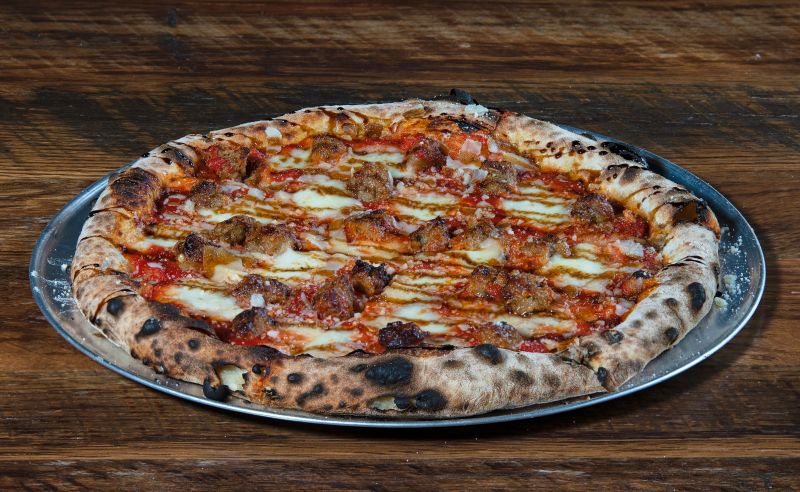 Meat Lovers special pizza at Marcos