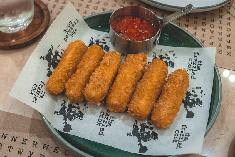 Mozzarella Sticks starter at Marcos